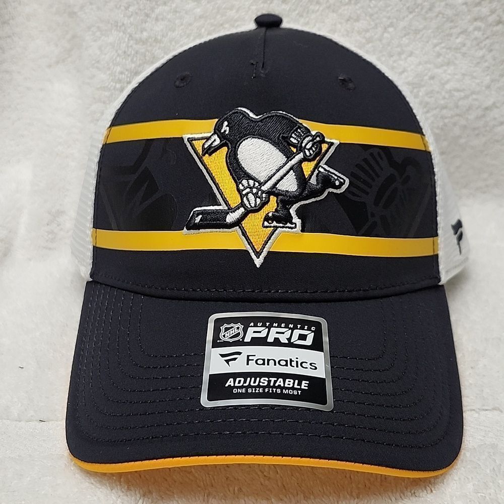 Fanatics Pittsburgh Penguins Trucker Snapback Hat - New